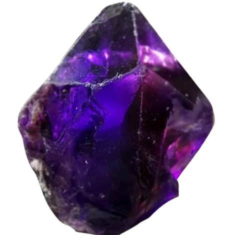 Mysterious luck amethyst stone