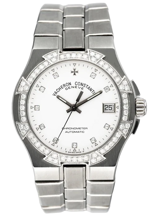 Vacheron Constantin Overseas 42542 Diamond Dial Mens Watch